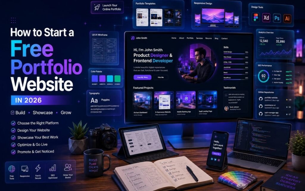 Free Portfolio Website